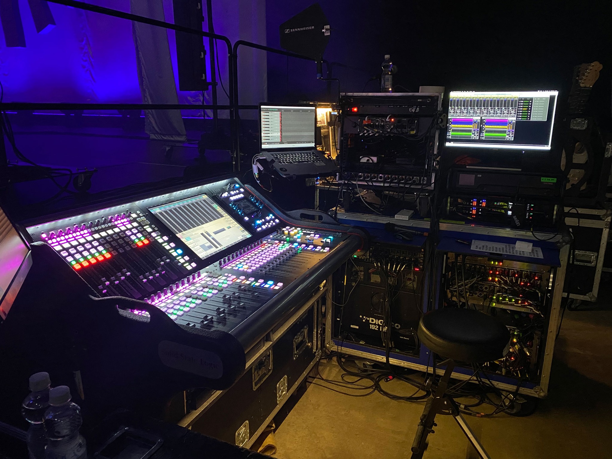 Live-Setting, alles bereit